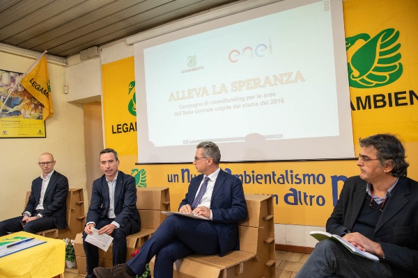 Servizio fotografico corporate per evento ìAlleva la speranzaî di Legambiente ed Enel, Roma 29/11/2018