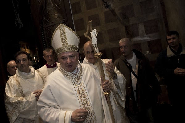 Il cardinale Konrad Krajewski prende possesso della sua diaconia, Santa Maria Immacolata allíEsquilino - Roma 24/10/2018