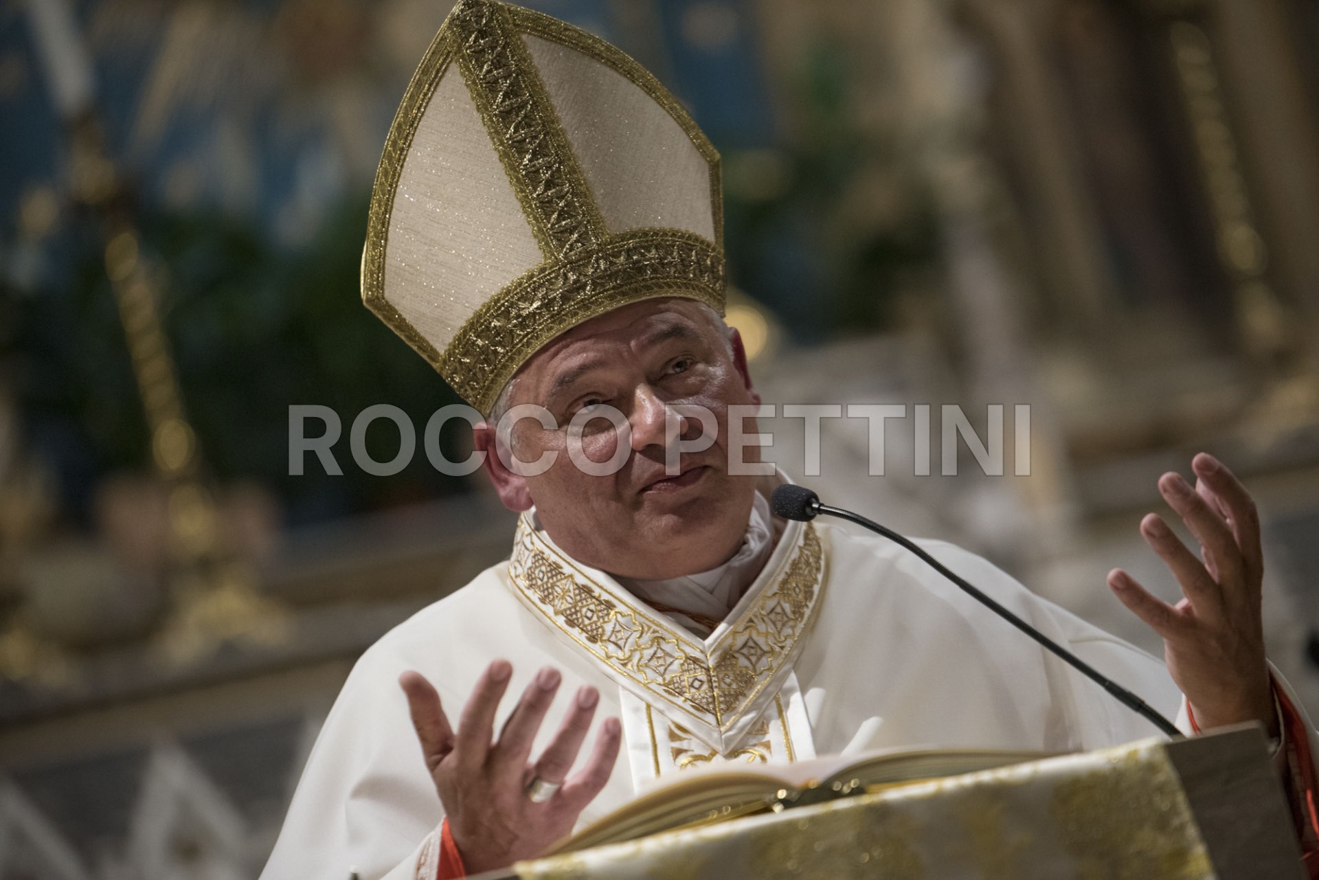 Il cardinale Konrad Krajewski prende possesso della sua diaconia, Santa Maria Immacolata allíEsquilino - Roma 24/10/2018