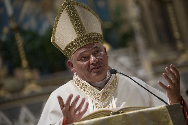 Il cardinale Konrad Krajewski prende possesso della sua diaconia, Santa Maria Immacolata allíEsquilino - Roma 24/10/2018