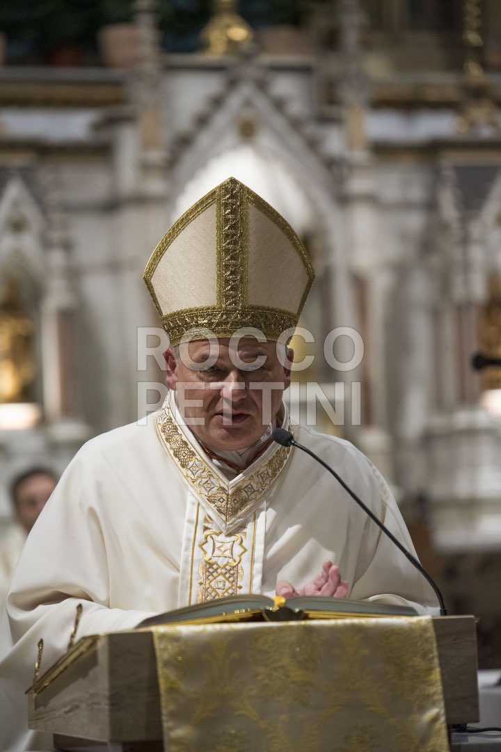 Il cardinale Konrad Krajewski prende possesso della sua diaconia, Santa Maria Immacolata allíEsquilino - Roma 24/10/2018