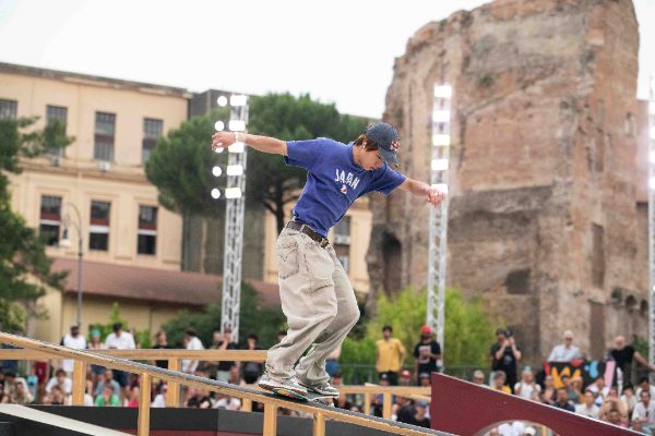 Yuto HORIGOME (JPN) skater in action at the Final Stage of the Skateboarding World Cup 2025