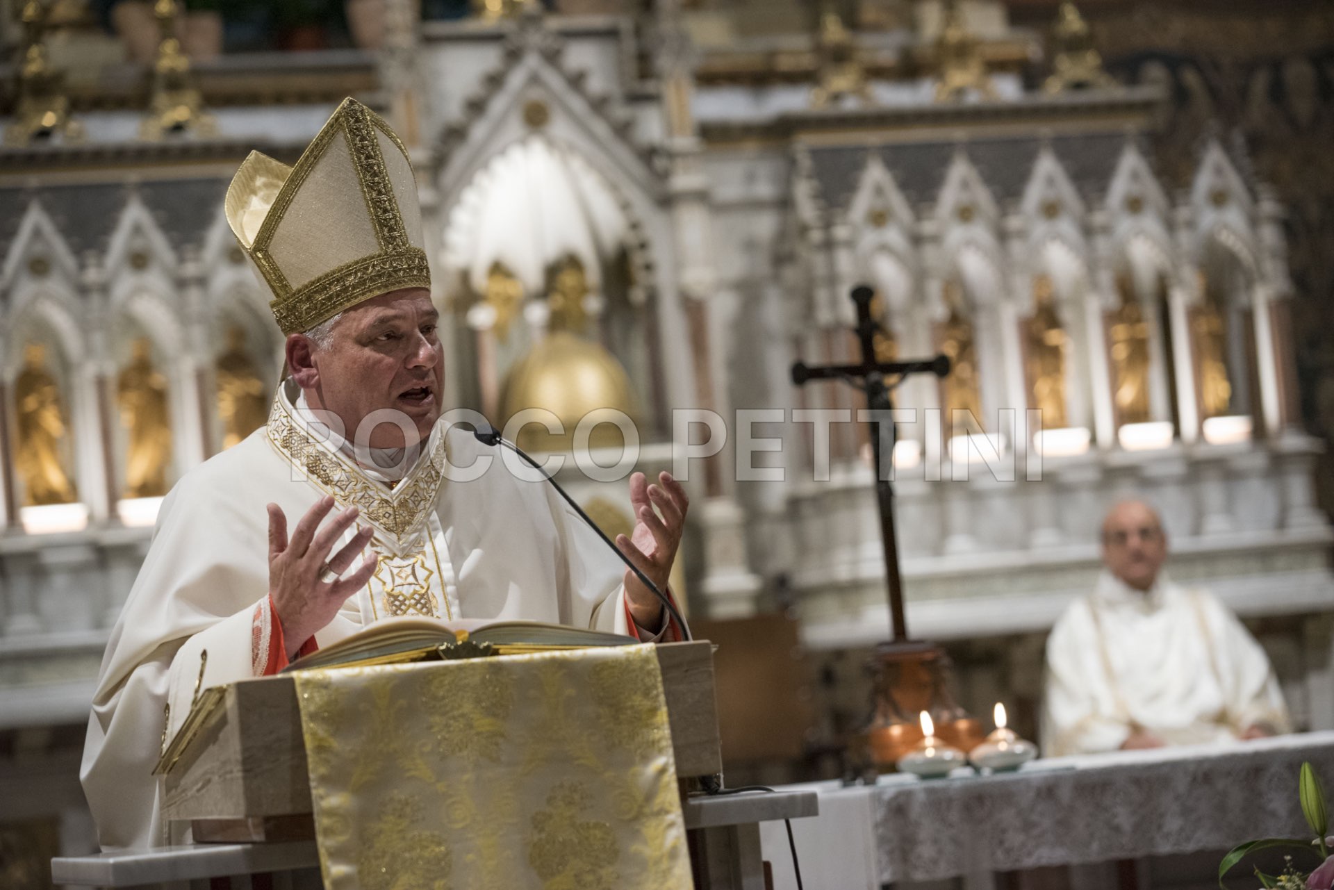 Il cardinale Konrad Krajewski prende possesso della sua diaconia, Santa Maria Immacolata allíEsquilino - Roma 24/10/2018