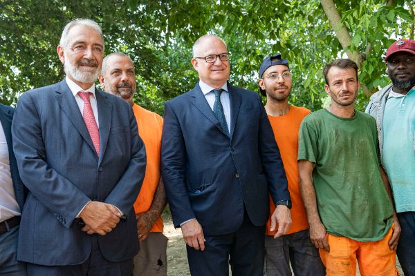 Francesco Rocca, Presidente della Regione Lazio e Roberto Gualtieri, Sindaco di Roma