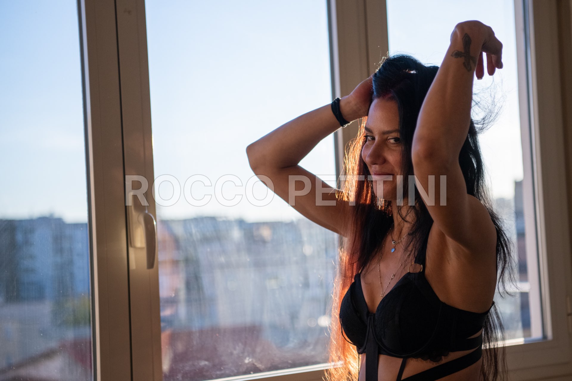 Francesca Romana "Strega" Mancino, modella, attrice, artista, tarologa, medium.