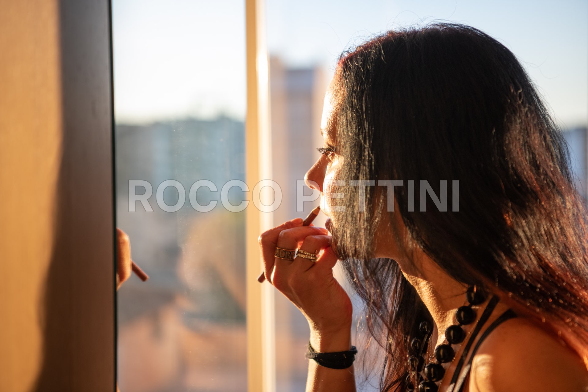 Francesca Romana "Strega" Mancino, modella, attrice, artista, tarologa, medium.