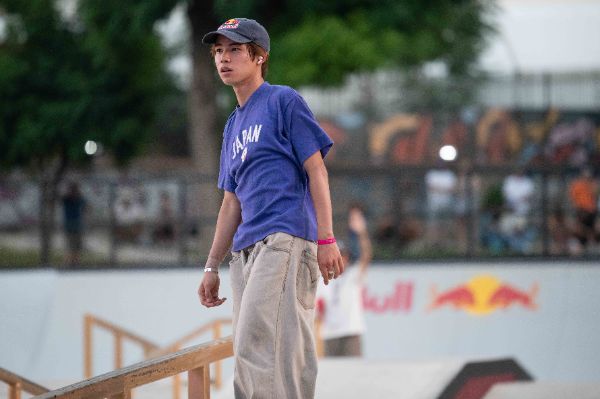Yuto HORIGOME (JPN) skater in action at the Final Stage of the Skateboarding World Cup 2025