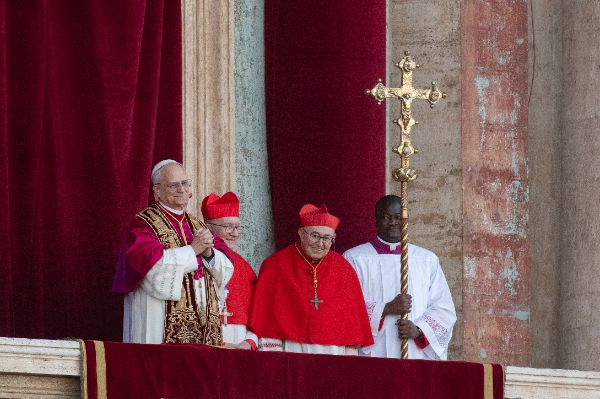 Newly elected Pope Leo XIV