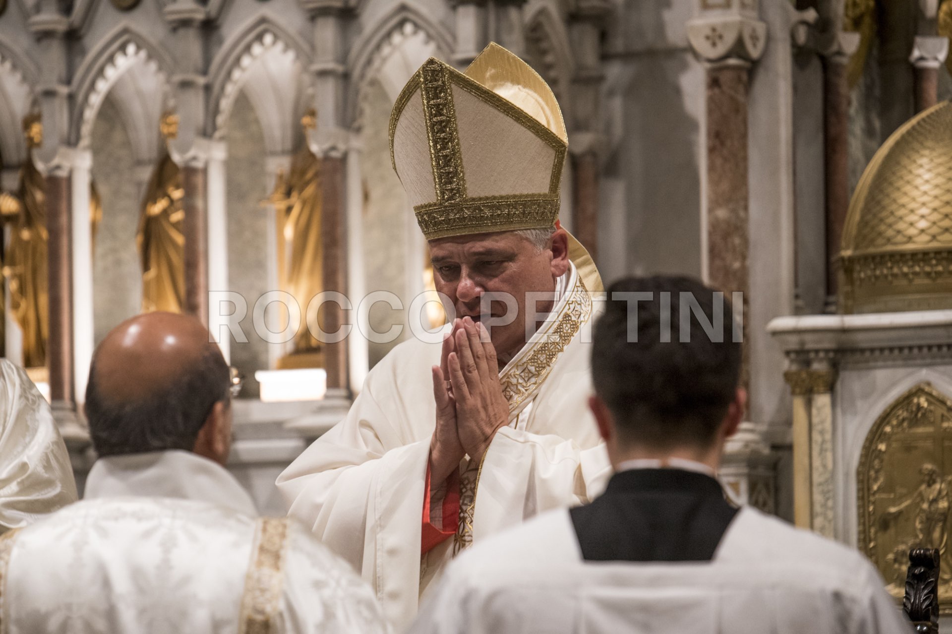Il cardinale Konrad Krajewski prende possesso della sua diaconia, Santa Maria Immacolata allíEsquilino - Roma 24/10/2018