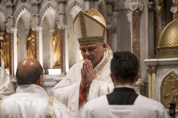 Il cardinale Konrad Krajewski prende possesso della sua diaconia, Santa Maria Immacolata allíEsquilino - Roma 24/10/2018