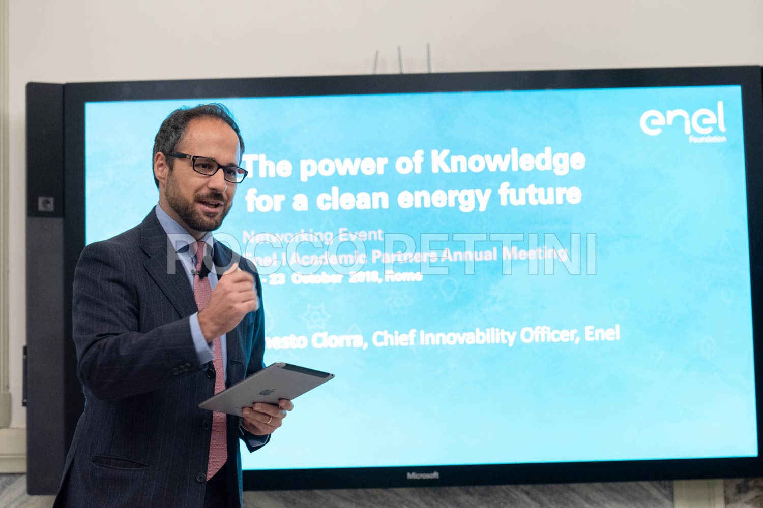 Servizio fotografico corporate per evento Enel Foundation presso Universit‡ LUISS Guido Carli, Roma 2/10/2018