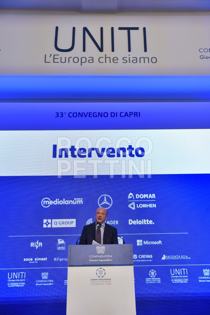 VINCENZO BOCCIA PRESIDENTE CONFINDUSTRIA