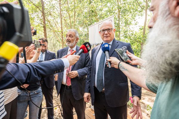 Francesco Rocca, Presidente della Regione Lazio e Roberto Gualtieri, Sindaco di Roma