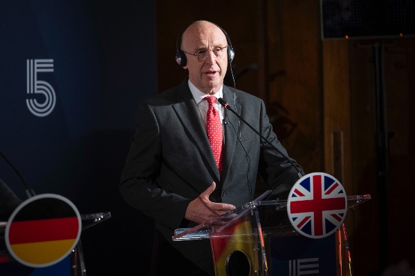 John Healey, British Defence Secretary