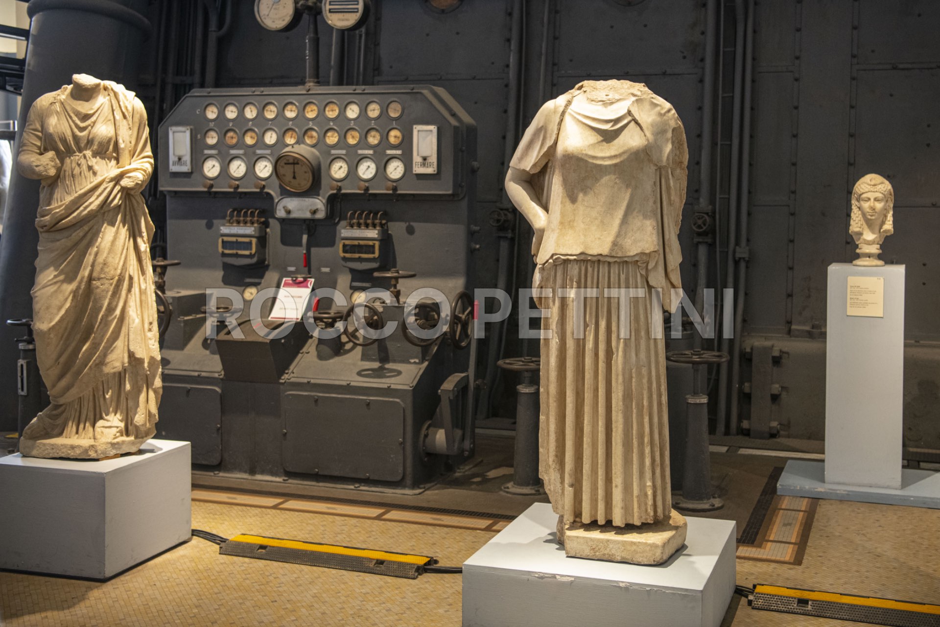 La Centrale Montemartini, spazio museale del circuito Musei Capitolini