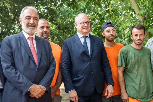 Francesco Rocca, Presidente della Regione Lazio e Roberto Gualtieri, Sindaco di Roma