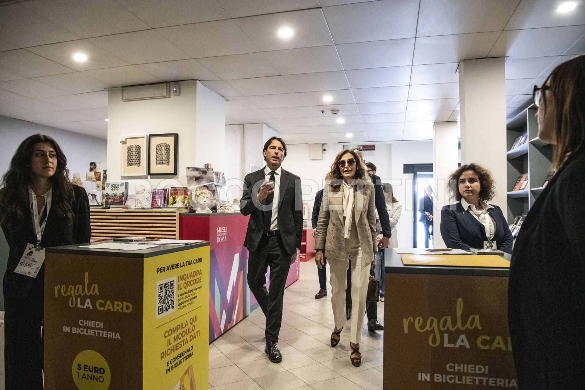 Alessandro Onorato, assessore di Roma Capitale; Daniela Santanchè, Ministra del turismo