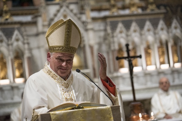 Il cardinale Konrad Krajewski prende possesso della sua diaconia, Santa Maria Immacolata allíEsquilino - Roma 24/10/2018