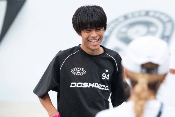 Kairi NETSUKE (JPN) skater in action at the Final Stage of the Skateboarding World Cup 2025