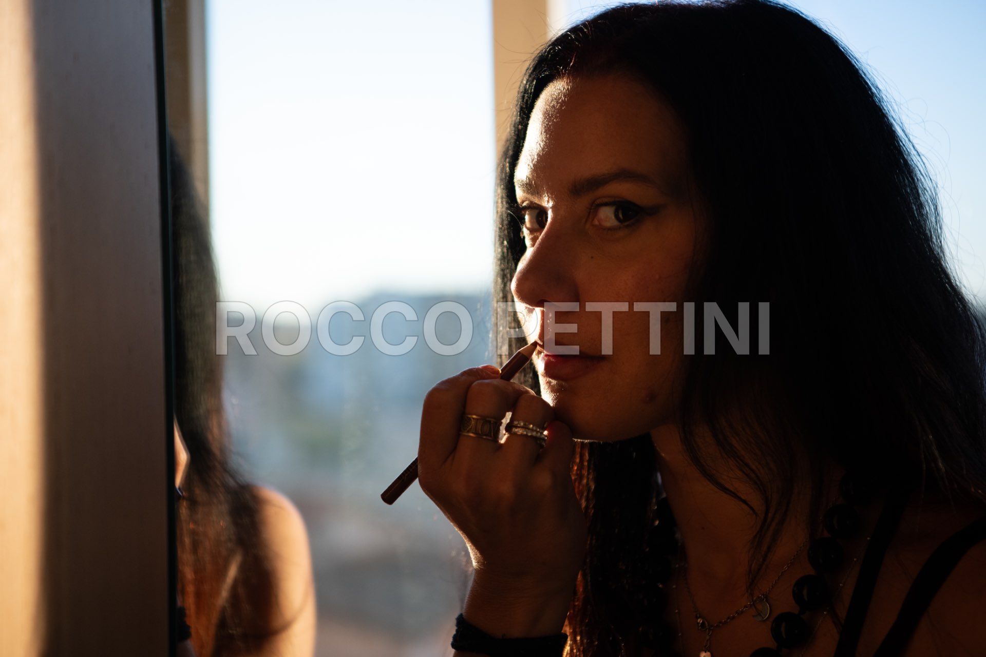 Francesca Romana "Strega" Mancino, modella, attrice, artista, tarologa, medium.