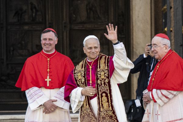 Pope Leo XIV, Robert Francis Prevost at the Basilica di Santa Maria Maggiore