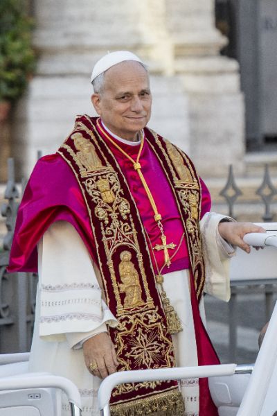 Pope Leo XIV, Robert Francis Prevost at the Basilica di Santa Maria Maggiore