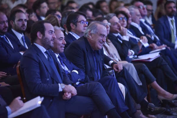 ALESSIO ROSSI CONFINDUSTRIA FABRIZIO DI AMATO MAIRE TECHNIMONT LUIGI ABETE BNL