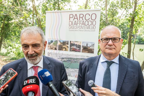 Francesco Rocca, Presidente della Regione Lazio e Roberto Gualtieri, Sindaco di Roma