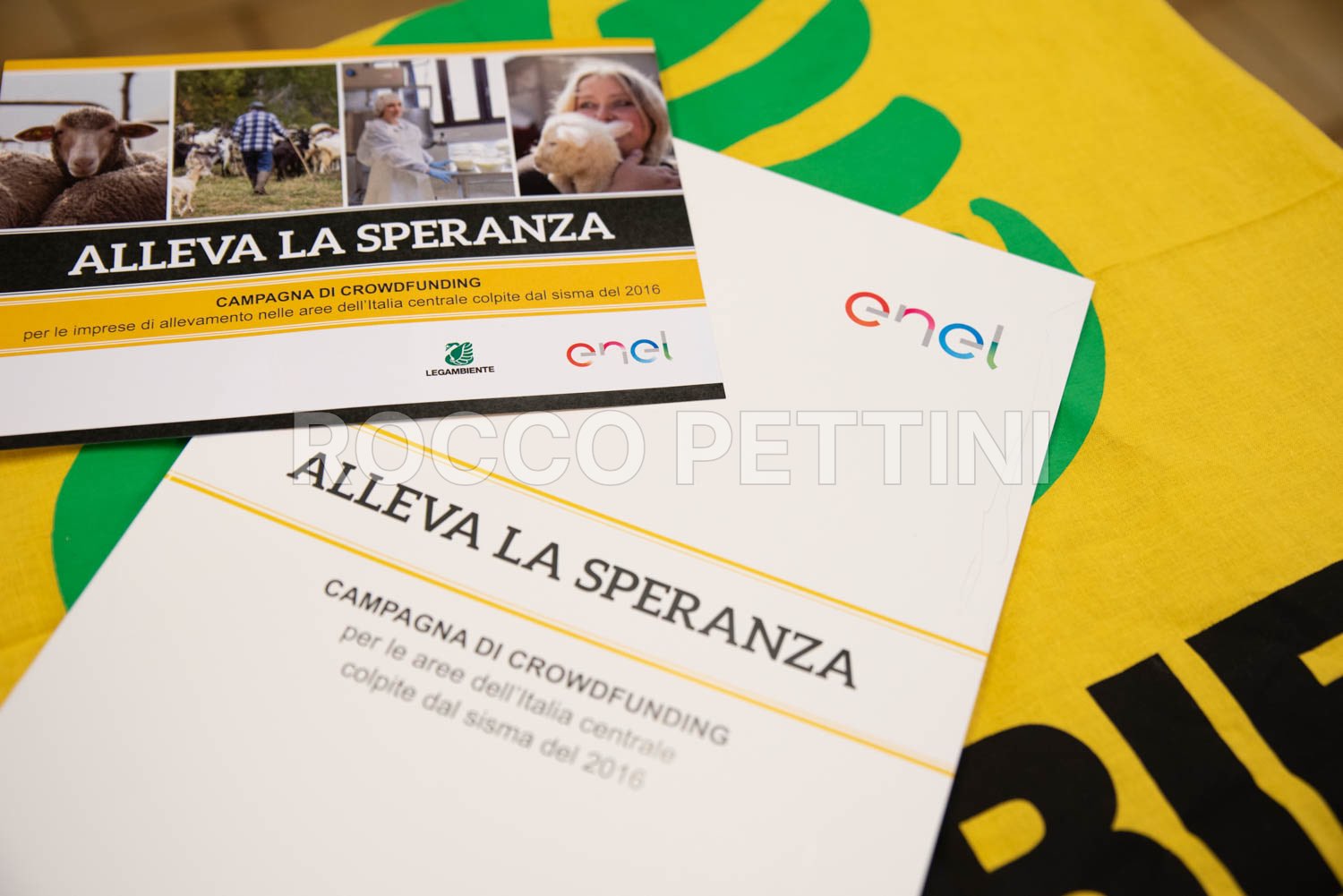 Servizio fotografico corporate per evento ìAlleva la speranzaî di Legambiente ed Enel, Roma 29/11/2018