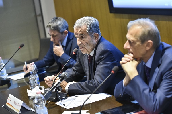 DANIELE FRIGERI DIRETTORE CESPI ROMANO PRODI POLITICO PIERO FASSINO POLITICO