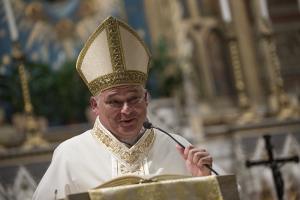Il cardinale Konrad Krajewski prende possesso della sua diaconia, Santa Maria Immacolata allíEsquilino - Roma 24/10/2018