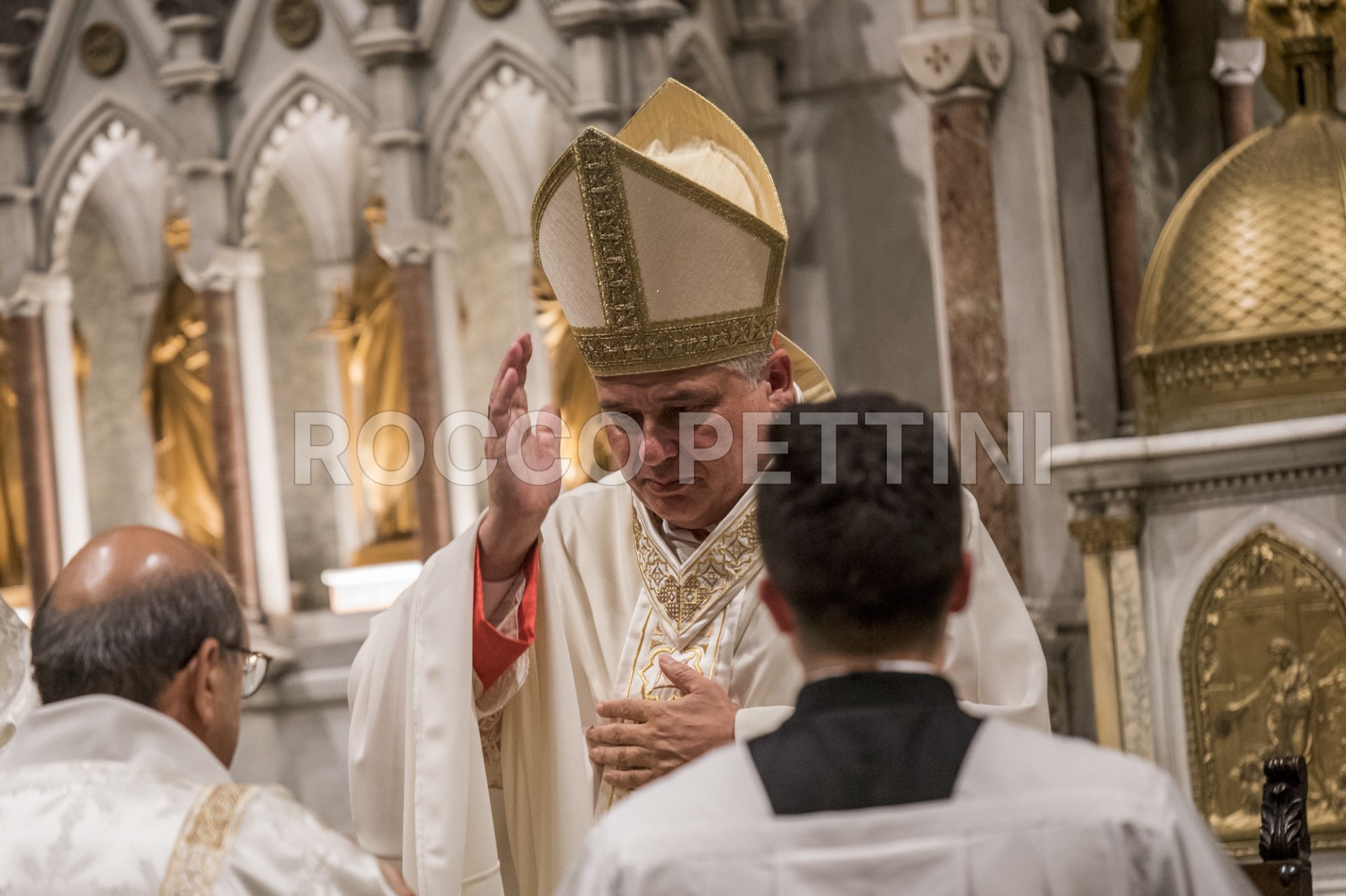 Il cardinale Konrad Krajewski prende possesso della sua diaconia, Santa Maria Immacolata allíEsquilino - Roma 24/10/2018