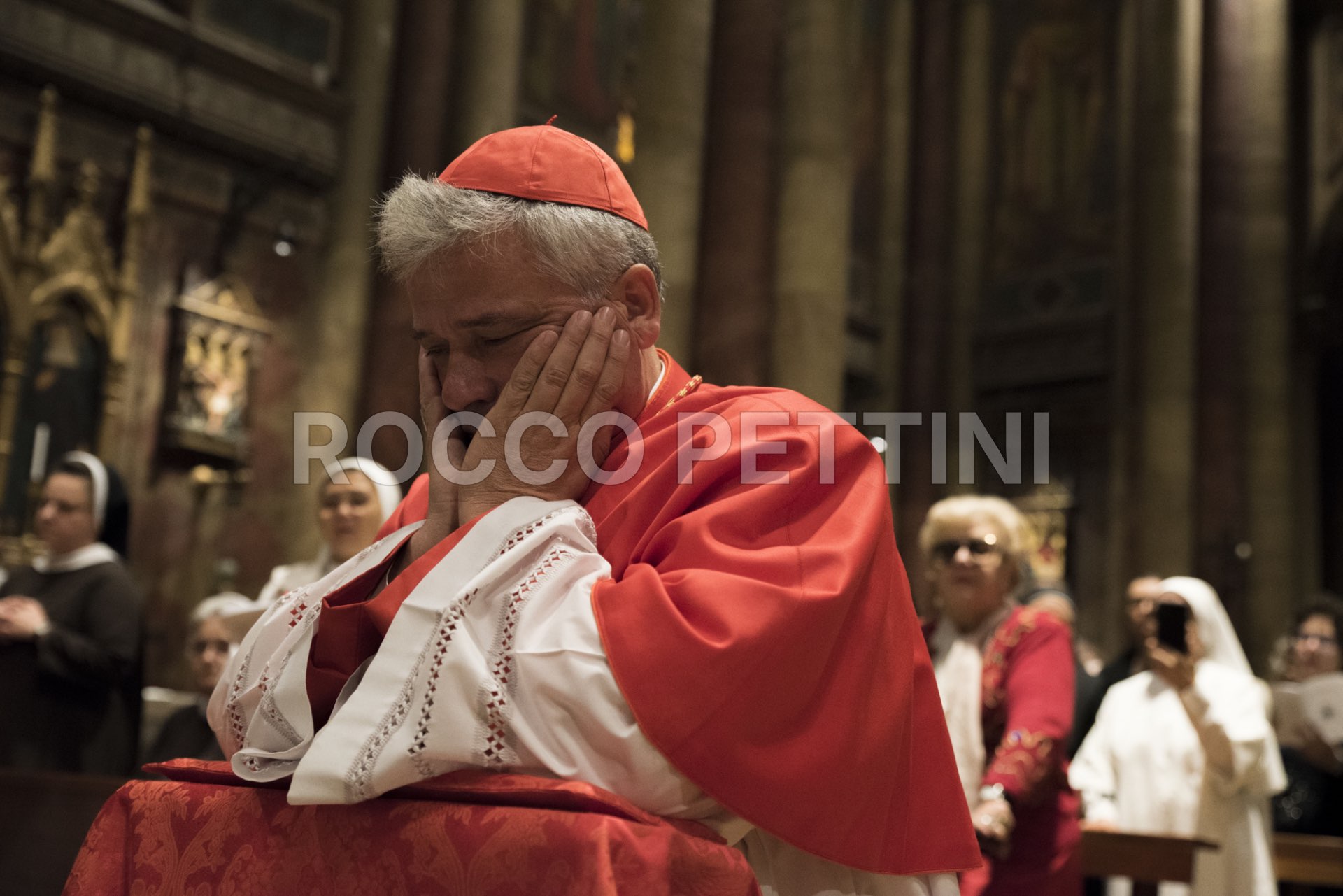 Il cardinale Konrad Krajewski prende possesso della sua diaconia, Santa Maria Immacolata allíEsquilino - Roma 24/10/2018