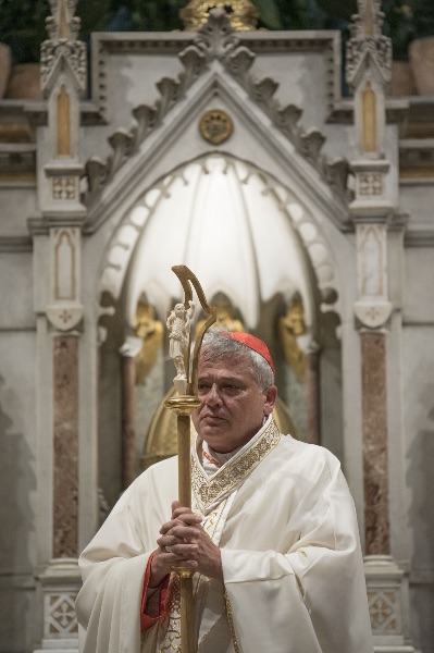 Il cardinale Konrad Krajewski prende possesso della sua diaconia, Santa Maria Immacolata allíEsquilino - Roma 24/10/2018