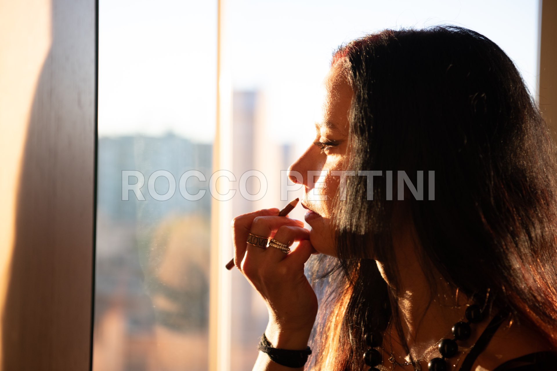 Francesca Romana "Strega" Mancino, modella, attrice, artista, tarologa, medium.