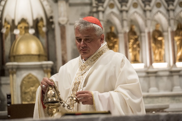 Il cardinale Konrad Krajewski prende possesso della sua diaconia, Santa Maria Immacolata allíEsquilino - Roma 24/10/2018