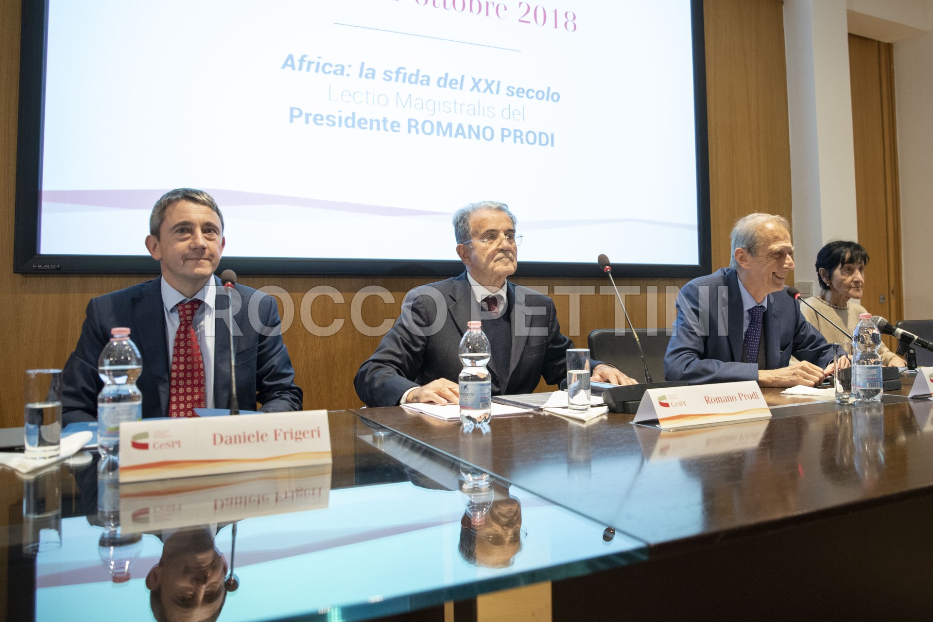 DANIELE FRIGERI DIRETTORE CESPI ROMANO PRODI POLITICO PIERO FASSINO POLITICO
