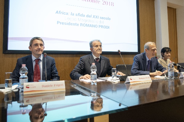 DANIELE FRIGERI DIRETTORE CESPI ROMANO PRODI POLITICO PIERO FASSINO POLITICO