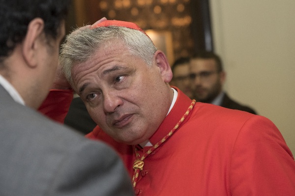 Il cardinale Konrad Krajewski prende possesso della sua diaconia, Santa Maria Immacolata allíEsquilino - Roma 24/10/2018