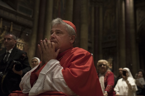 Il cardinale Konrad Krajewski prende possesso della sua diaconia, Santa Maria Immacolata allíEsquilino - Roma 24/10/2018