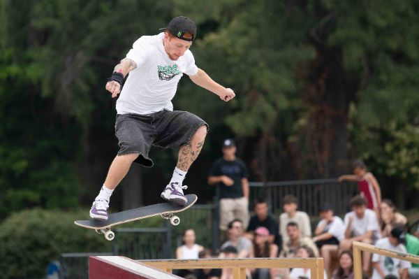 Giovanni VIANNA (BRA) skater in action at the Final Stage of the Skateboarding World Cup 2025