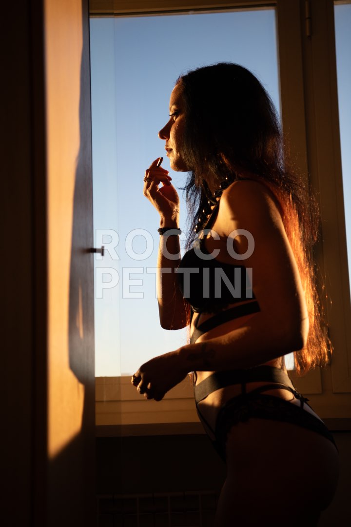 Francesca Romana "Strega" Mancino, modella, attrice, artista, tarologa, medium.