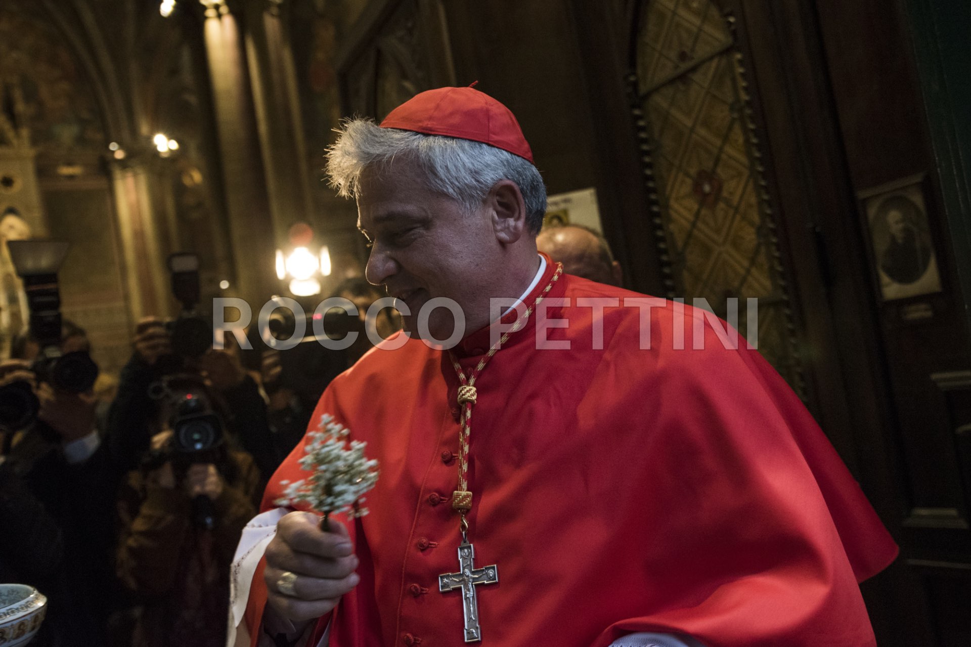 Il cardinale Konrad Krajewski prende possesso della sua diaconia, Santa Maria Immacolata allíEsquilino - Roma 24/10/2018