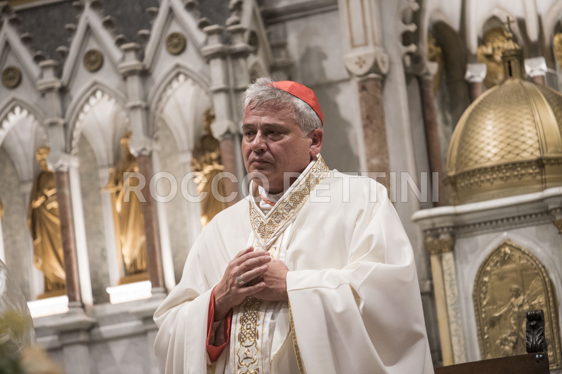 Il cardinale Konrad Krajewski prende possesso della sua diaconia, Santa Maria Immacolata allíEsquilino - Roma 24/10/2018