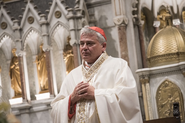 Il cardinale Konrad Krajewski prende possesso della sua diaconia, Santa Maria Immacolata allíEsquilino - Roma 24/10/2018