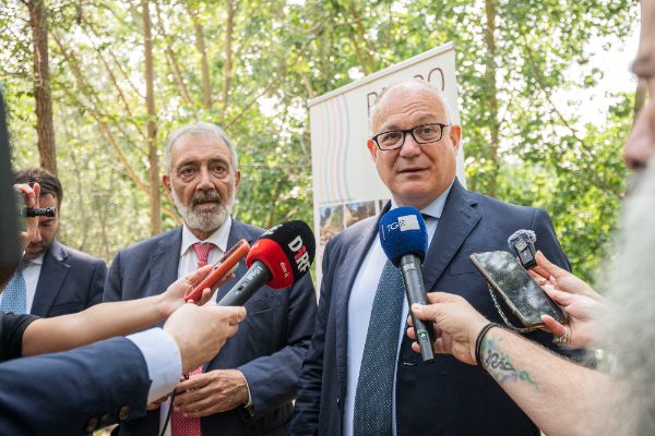 Francesco Rocca, Presidente della Regione Lazio e Roberto Gualtieri, Sindaco di Roma