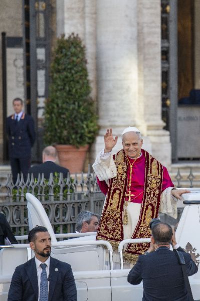 Pope Leo XIV, Robert Francis Prevost at the Basilica di Santa Maria Maggiore