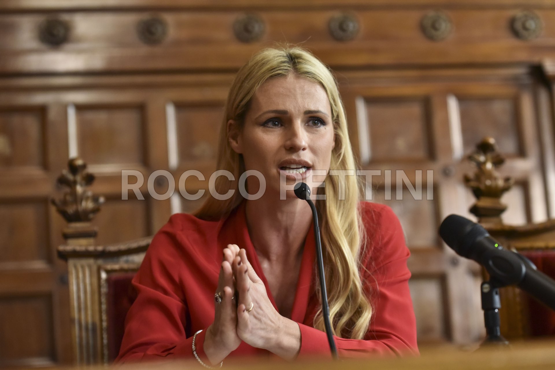 MICHELLE HUNZIKER ASSOCIAZIONE DOPPIA DIFESA