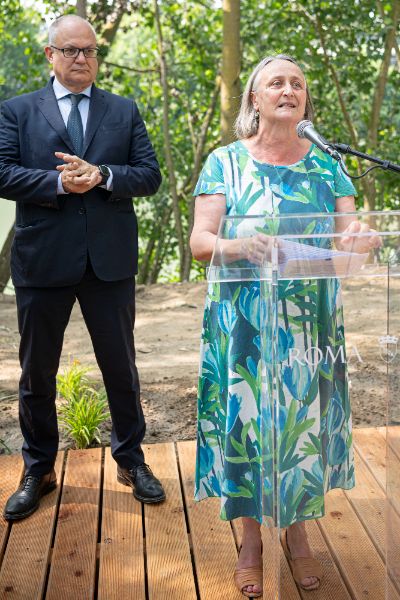 Roberto Gualtieri, Sindaco di Roma e Sabrina Alfonsi, Assessore Roma Capitale