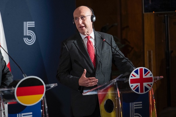 John Healey, British Defence Secretary
